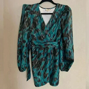 Tea n Cup | Dresses | Green and Gold | Mini Sz S